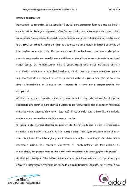 Livro de ATAS_Desporto e CiÃªncia 2011.pdf - DigitUMa