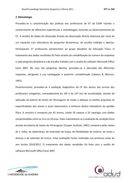 Livro de ATAS_Desporto e CiÃªncia 2011.pdf - DigitUMa