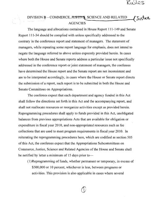 Report - U.S. House of Representatives
