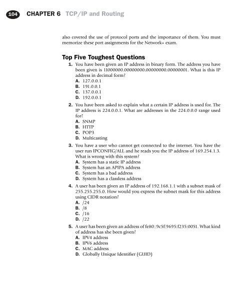 Syngress - Eleventh Hour Network+ Exam N10-004 Study Guide (11 ...