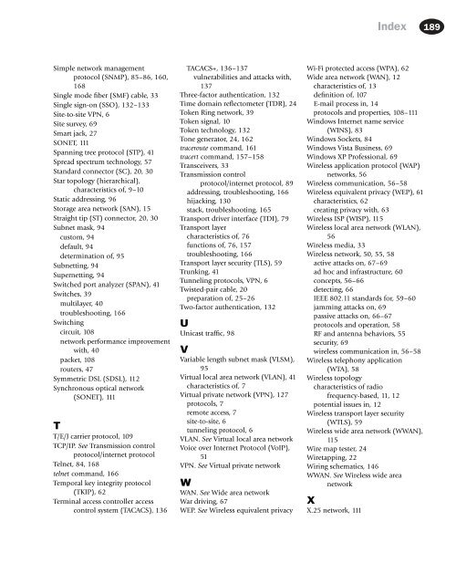 Syngress - Eleventh Hour Network+ Exam N10-004 Study Guide (11 ...