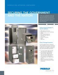 Securing the government and the nation - Diebold