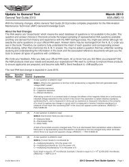 Update to General Test March 2013 General Test Guide 2013 ASA ...