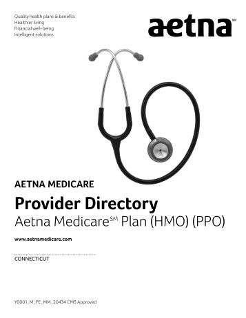 How do you locate Aetna Medicare HMO providers?
