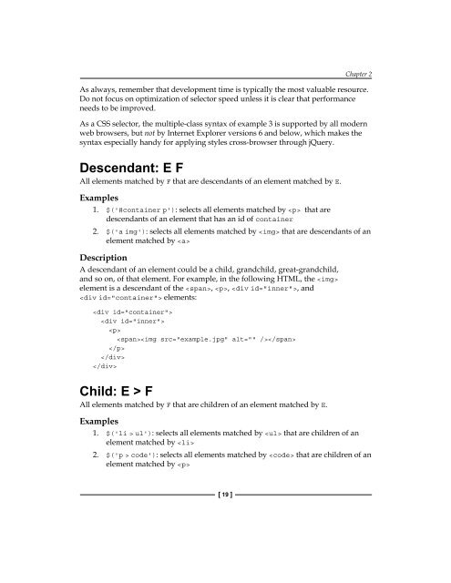 DOM Traversal Methods - MarkMail