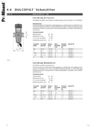 Technische Daten Dulcofilt 94 - Dulcopur