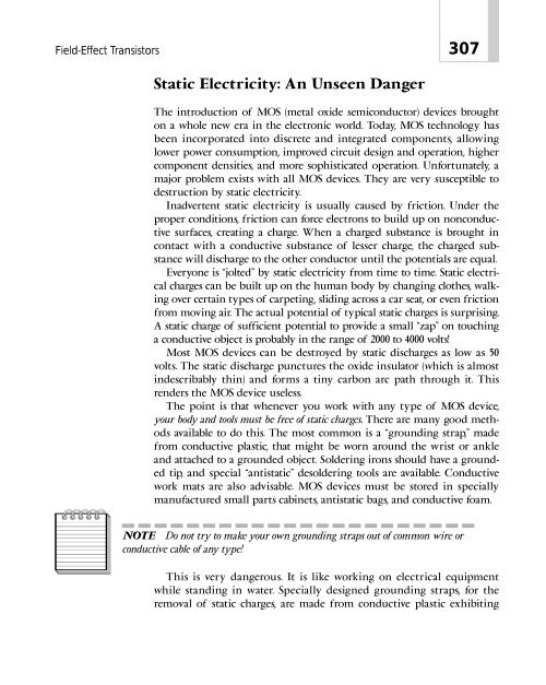 Tab Electronics Guide to Understanding Electricity ... - Sciences Club