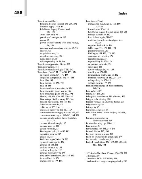 Tab Electronics Guide to Understanding Electricity ... - Sciences Club