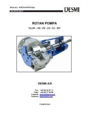 ROTAN POMPA - Desmi