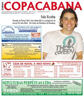 Fala Vizinho - Jornal Copacabana
