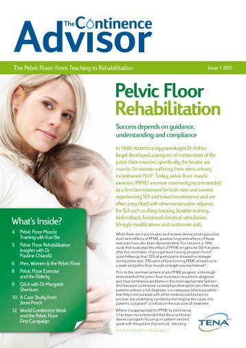 Pelvic Floor Rehabilitation - Aged Care Guide