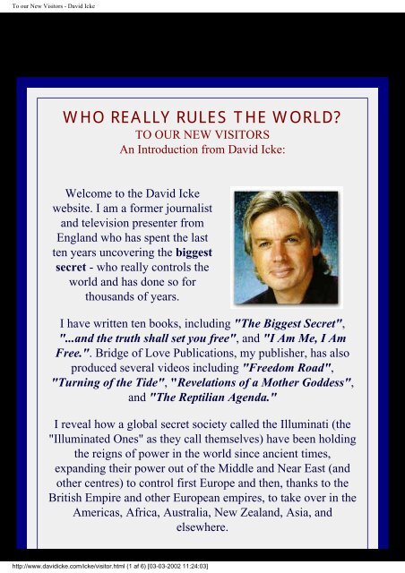 David Icke - Who really rules the world.pdf - Federal Jack