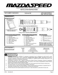 Coilover Kit MAZDASPEED.pdf - RX8Club.com