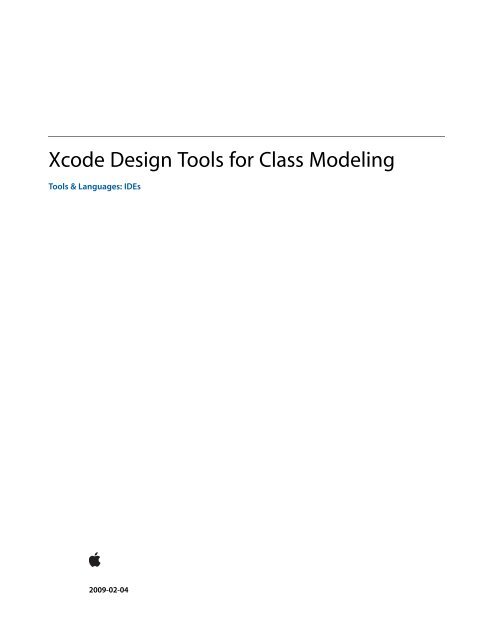 Xcode Link Class Xcode Design Tools for Class Modeling
