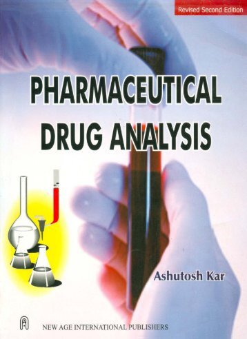Pharmaceutical Drug Analysis - WordPress.com
