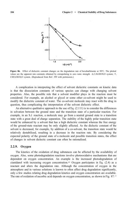 Stability of Drugs and Dosage Forms Sumie Yoshioka