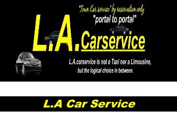 Car service for lax