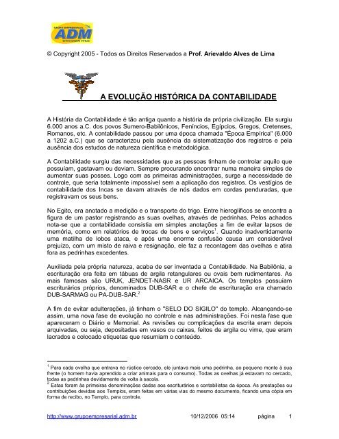 contabilidade própria