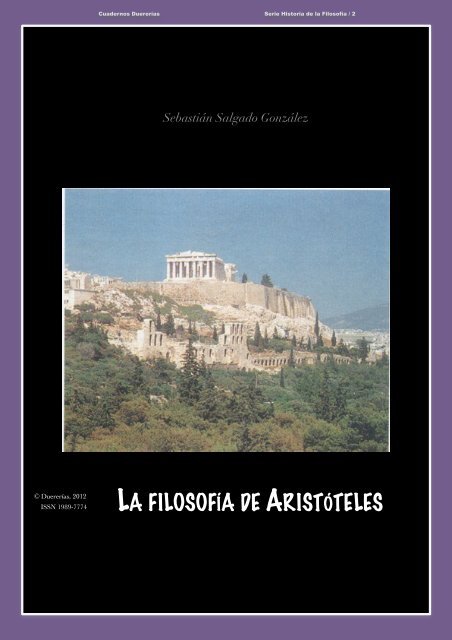 LA FILOSOFÃA DE ARISTÃTELES