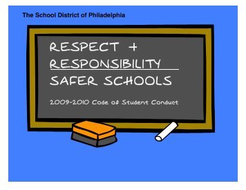 Student Code of Conduct - The School District of Philadelphia