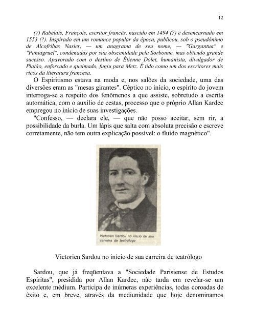 Victorien Sardou - Amargo Despertar - Autores EspÃ­ritas ClÃ¡ssicos