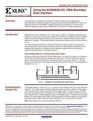 Using the XC9500 JTAG Boundary Scan Interface - Secure web ...