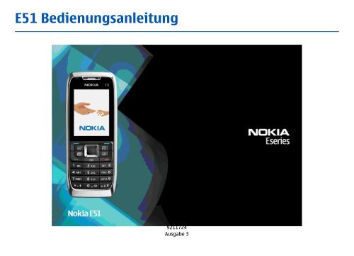 E51 Bedienungsanleitung - Nokia