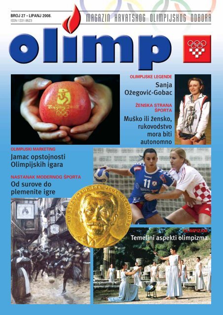 magazin hrvatskog olimpijskog odbora - Hrvatski Olimpijski Odbor