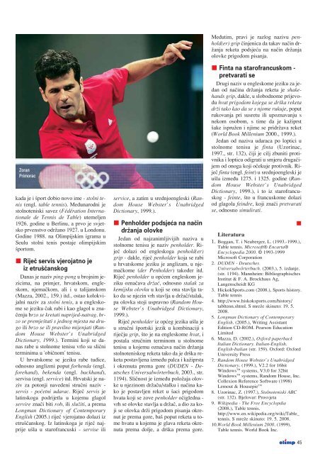 magazin hrvatskog olimpijskog odbora - Hrvatski Olimpijski Odbor