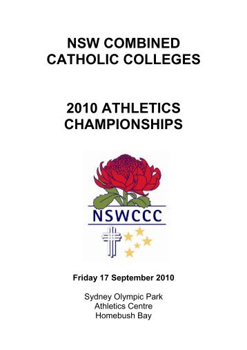 NSW COMBINED - St Joseph's Regional College