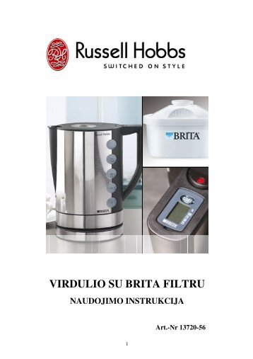 Virdulys Nr.13720-56 su BRITA filtru - Azon.lt