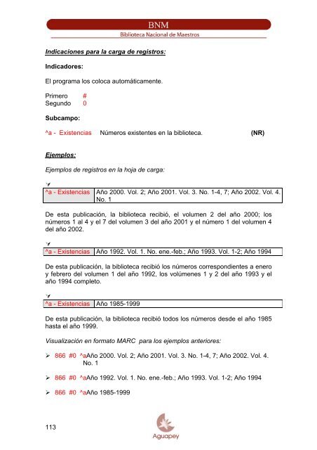 aguapey - Ministerio de EducaciÃ³n TDF.