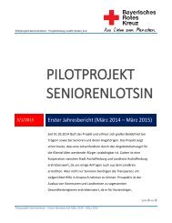 PILOTPROJEKT SENIORENLOTSIN