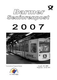 Ausgabe 02 / 2007 Wuppertal, im Juli 2007 - bapose.de