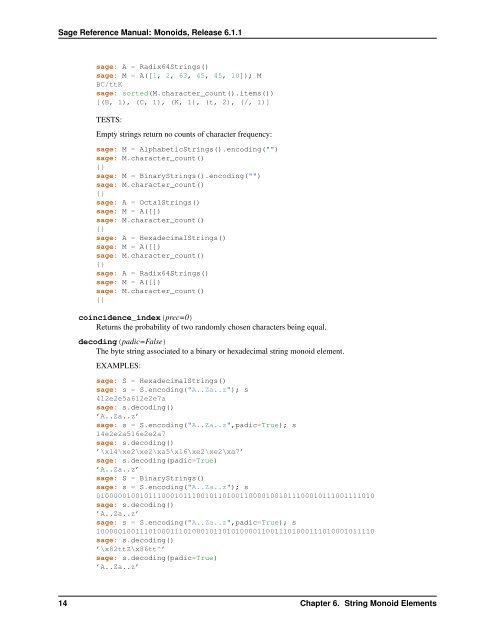 Sage Reference Manual: Monoids - Mirrors