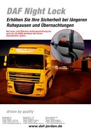 DAF Night Lock Erhöhen Sie Ihre Sicherheit bei längeren ...