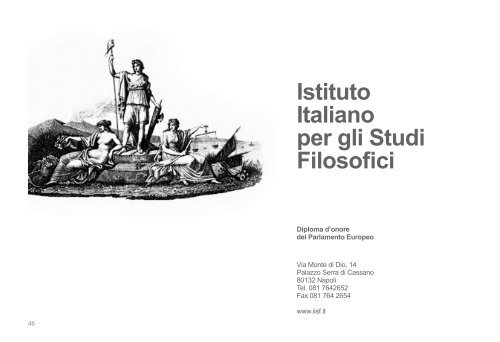 FILM - Istituto Italiano per gli Studi Filosofici