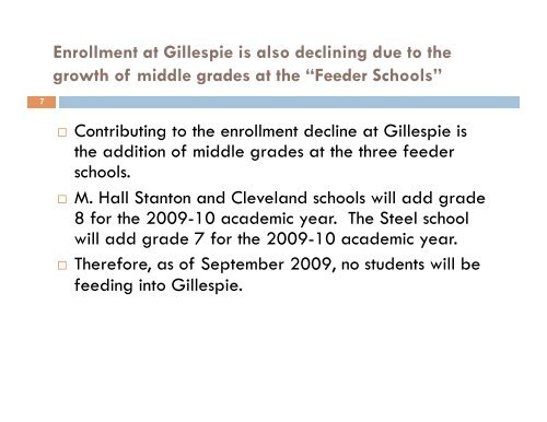 Gillespie Middle School - The School District of Philadelphia