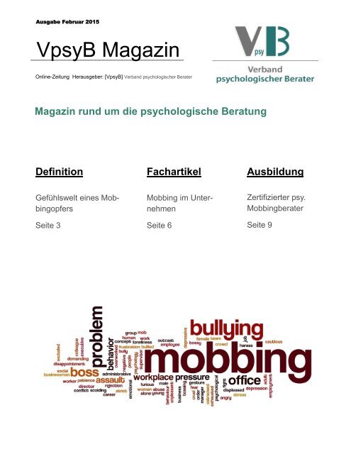 VpsyB Magazin