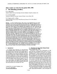 Solar cosmic ray events for the period 1561