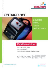 fiche CITOARC HPF A4_FR:fiche A4 - Oerlikon