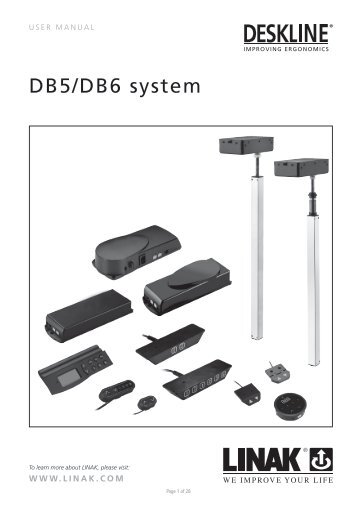DB5/DB6 System â USER MANUAL - Linak