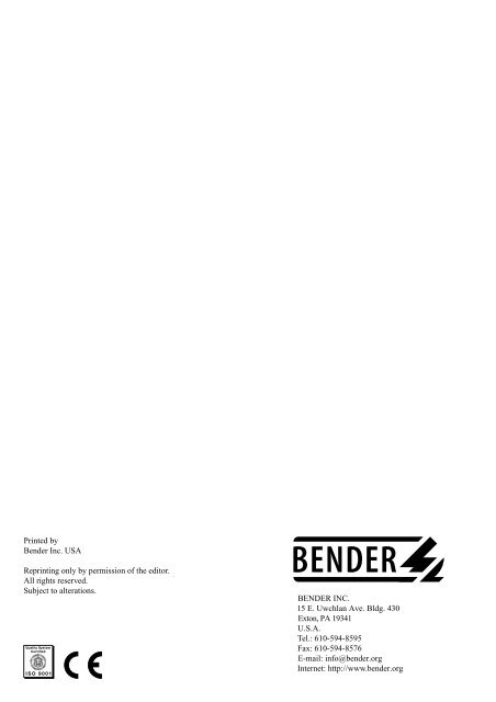 EDS470 - Bender