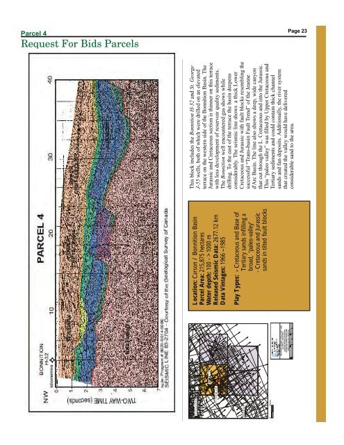 CallForBidsNF00-1 - Jeanne d'Arc, South Whale, Magdalen Basins