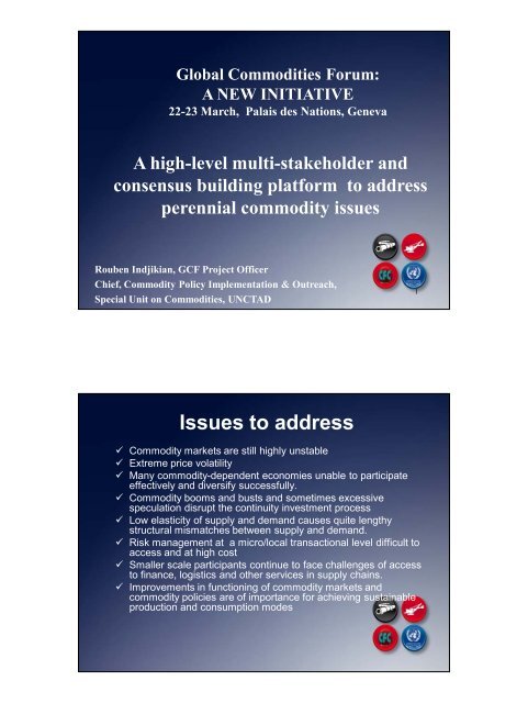 Issues to address - International Nickel Study Group