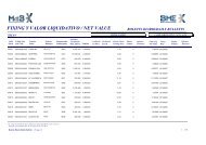 FIXING Y VALOR LIQUIDATIVO / NET VALUE - Bolsas y Mercados ...