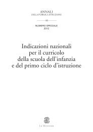 Indicazioni Nazionali - Ufficio Scolastico di Reggio Emilia