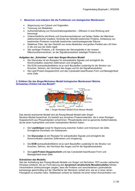 BIOPHYSIK 1 - Bio Salzburg - Index