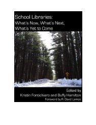 SCHOOL LIBRARIES: WHAT'S NOW, WHAT'S NEXT ... - Smashwords