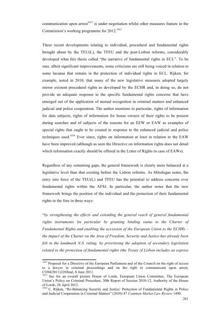 The evolution of European Union criminal law (1957-2012)